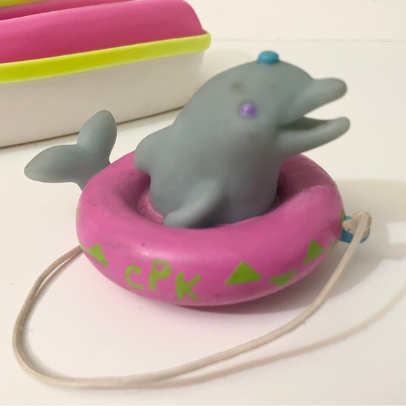VTG 1997 Cabbage Patch Kids Splash n Fun Jet Ski Wave Cruiser & Dolphin - Picture 2 of 16